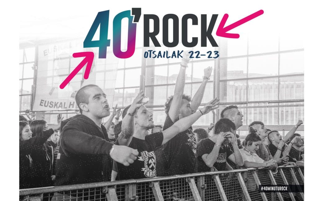 ‘V.40. Minutu Rock’ jaialdiaren bideoa aurkeztu dute