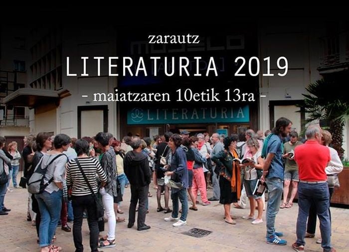 Literaturia, maiatzaren 10etik 12ra Zarautzen