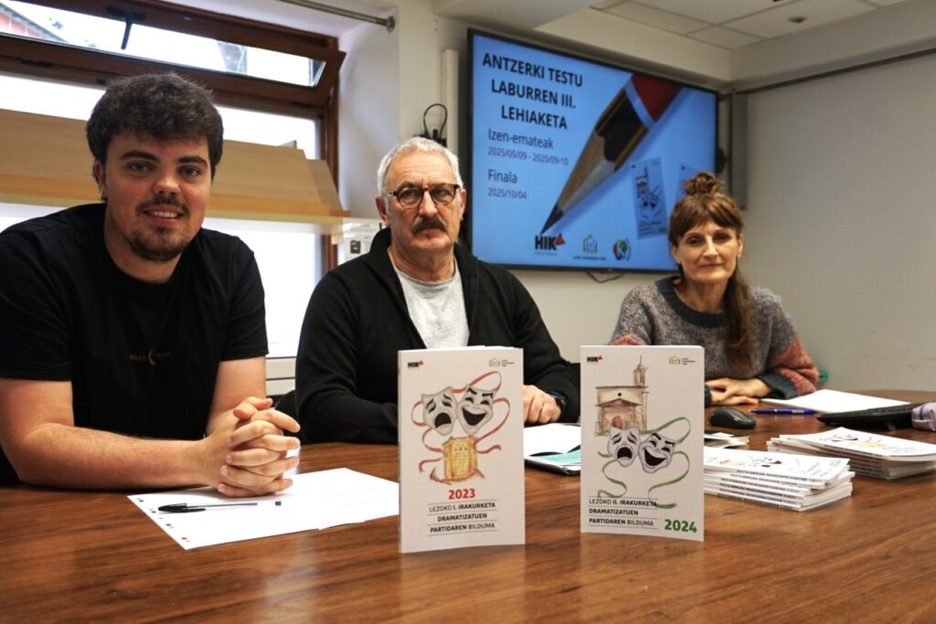 Lezoko Antzerki Testu Laburren III. Lehiaketan parte hartzeko epea zabalik da