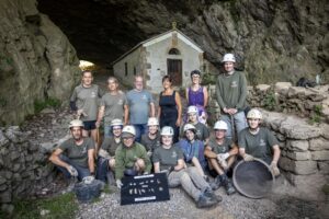 San Adrian-Lizarrate tunelean neandertalak bizi izan zirela berretsi du Aranzadik