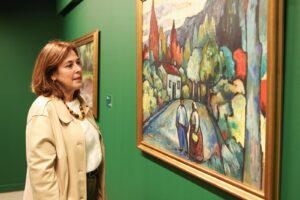 ‘Hurbileko Paisaiak’ erakusketa paratu dute Arabako Arte Ederren Museoan