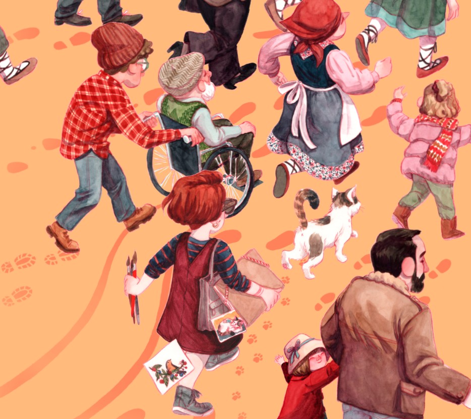 Mai Egurza ilustratzaile zendu berriarena da aurtengo dFeriaren kartela