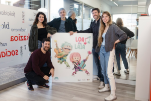 ‘Loa eta Laia’ haurrentzako euskarazko marrazki bizidun digitalen telesailaren laugarren denboraldia aurkeztu dute