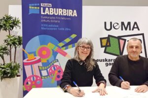 UEMAk eta Taupak Laburbira zirkuitua ahalik eta herri gehienetan eskaintzeko hitzarmena sinatu dute