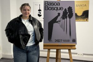 Ane Araujo Arte Ederren Fakultateko ikasleak Bilboko Orkestra Sinfonikoaren 2026/2027 denboraldiko irudia sortu du