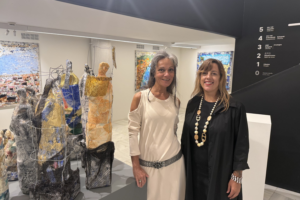 Elena Arrese artistak bere obraren arrastoak berreraiki ditu ‘Suturak’ erakusketarako