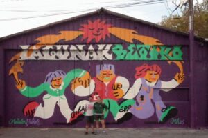 Intx’Apain jaialdiak hamabi mural sortuko ditu Donostiako Intxaurrondo auzoan
